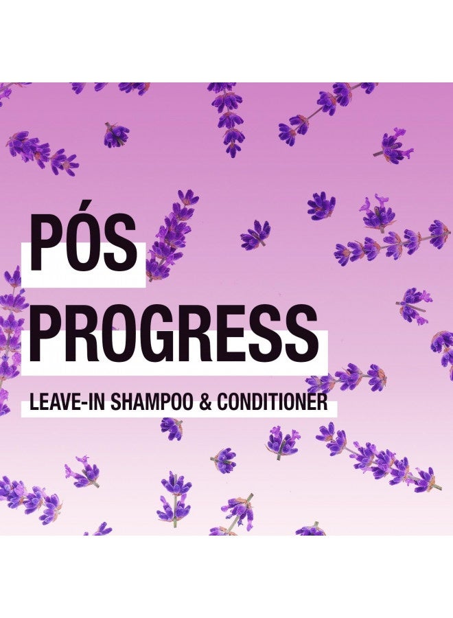 Inoar Professional - Pos Progress Shampoo And Conditioner - 2 Step Kit Designed To Be Used Between Keratin Treatments To Prolong Their Effectiveness ( 8.45 Ounces / 250 Milliliters )