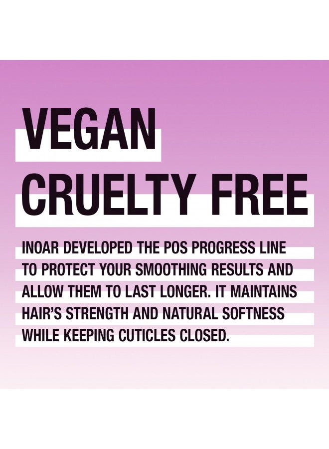 Inoar Professional - Pos Progress Shampoo And Conditioner - 2 Step Kit Designed To Be Used Between Keratin Treatments To Prolong Their Effectiveness ( 8.45 Ounces / 250 Milliliters )