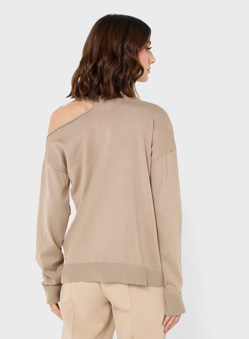 Jumper With Cut Out Detail