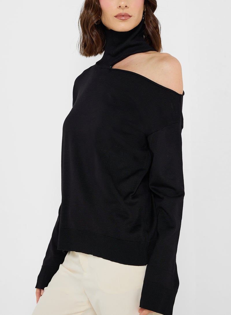 Jumper With Cut Out Detail