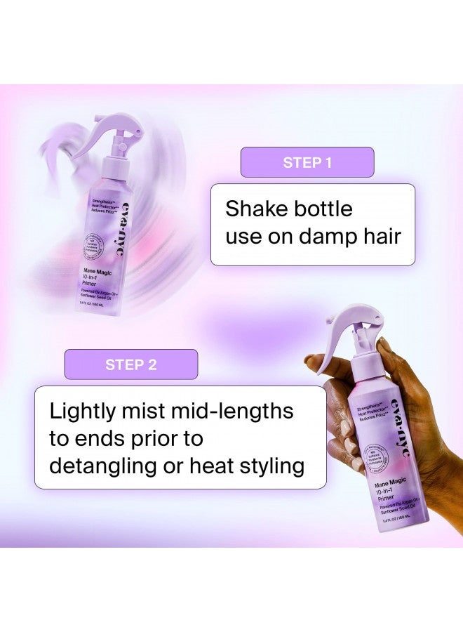 Eva Nyc Mane Magic 10-In-1 Primer | Heat Protectant For Hair | Sulfate, Paraben And Phthalate-Free | 5.4 Fl Oz