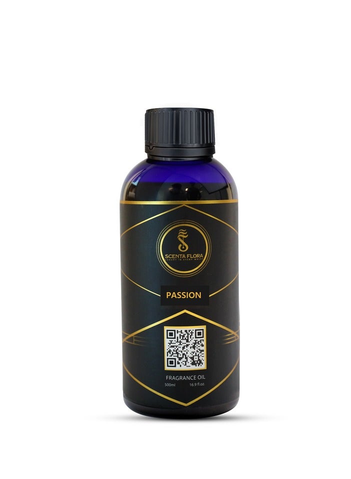 PASSION - Diffuser Aroma Oil - Vibrant, Fresh, and Floral Fragrance for Scent Diffusers - Aromatherapy (500 ml)
