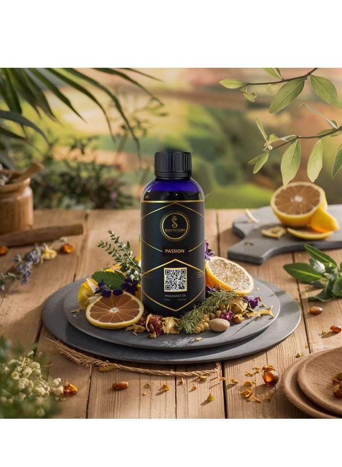 PASSION - Diffuser Aroma Oil - Vibrant, Fresh, and Floral Fragrance for Scent Diffusers - Aromatherapy (500 ml)