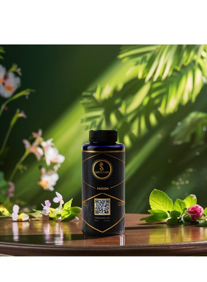 PASSION - Diffuser Aroma Oil - Vibrant, Fresh, and Floral Fragrance for Scent Diffusers - Aromatherapy (200 ml)