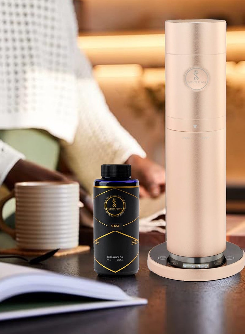 SENSE - Diffuser Aroma Oil - Refreshing, Floral, and Woody Fragrance for Scent Diffusers - Aromatherapy (200 ml)