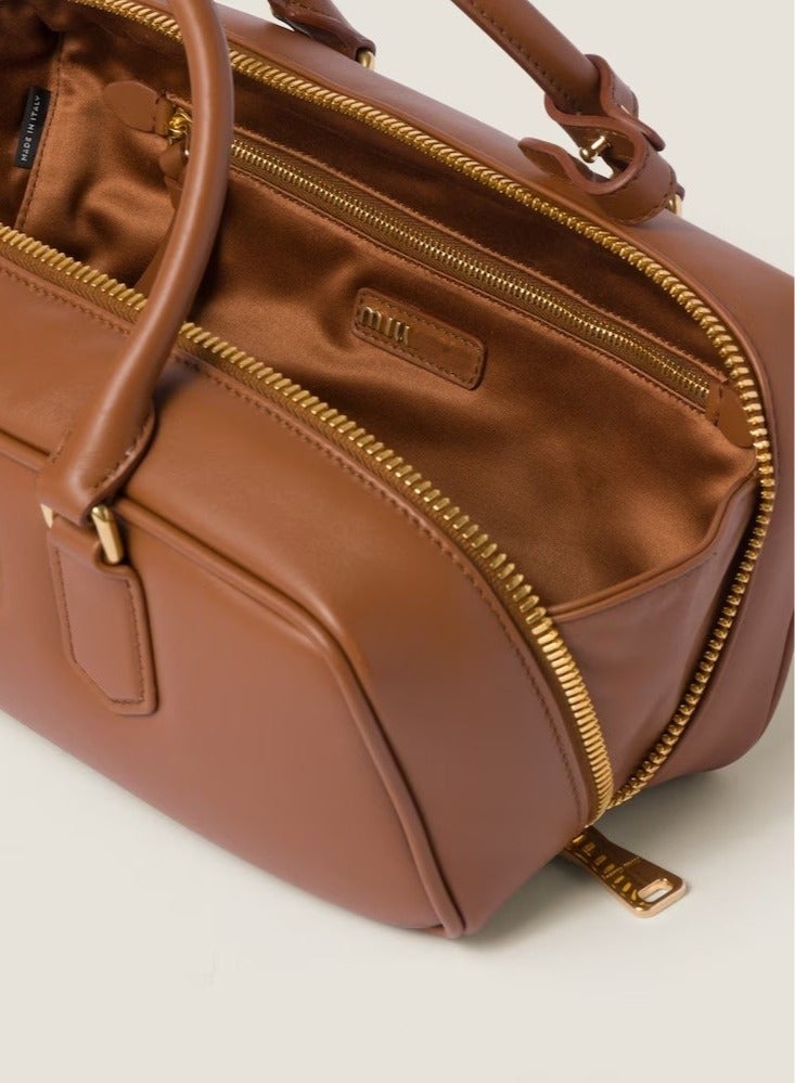 MIU Arcadie leather bag