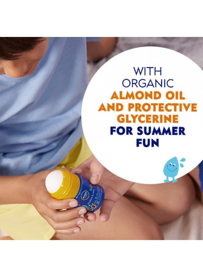 Nivea Sun Kids Caring Roll-On With High Spf50 50 Ml By Nivea