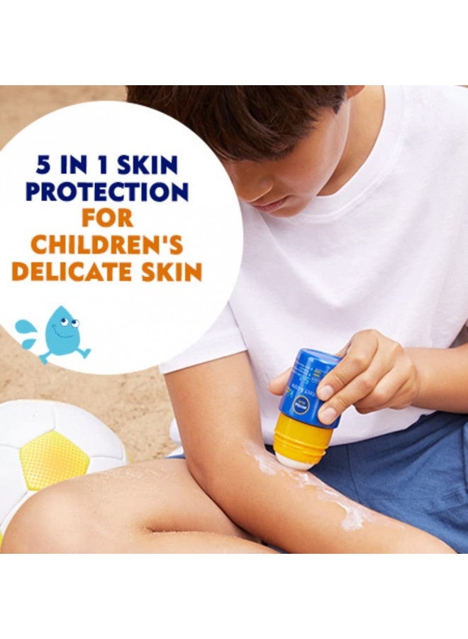 Nivea Sun Kids Caring Roll-On With High Spf50 50 Ml By Nivea