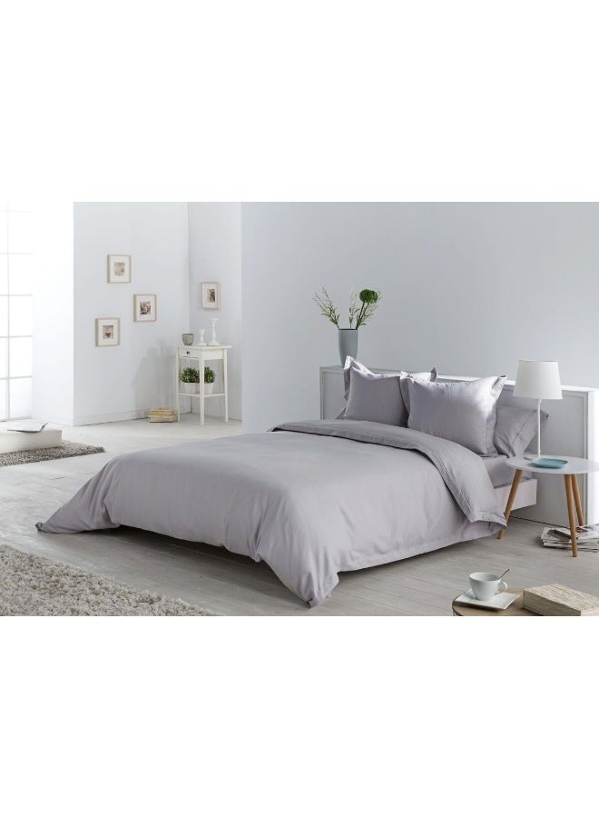 Pure Cotton Duvet Cover 220X220Cm With 2 Pillow Case 50X75Cm, With 4