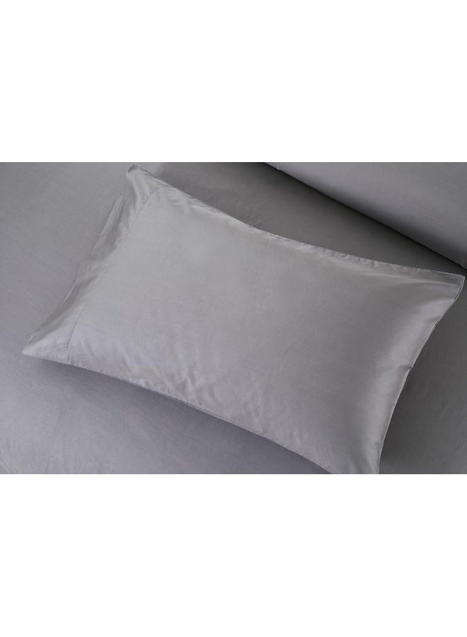 Pure Cotton Duvet Cover 220X220Cm With 2 Pillow Case 50X75Cm, With 4