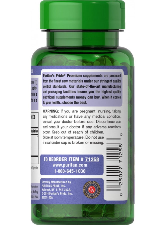 Puritan's Pride Oil of Oregano Extract, Contains Antioxidant Properties*, 150mg Equivalent, 180 Rapid Release Softgels