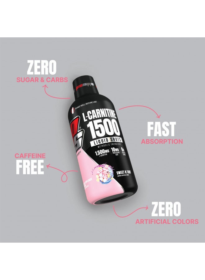 PROSUPPS® L-Carnitine 1500 Liquid, Stimulant Free Metabolic Enhancer, (31 Servings, Sweet-N-Tart)