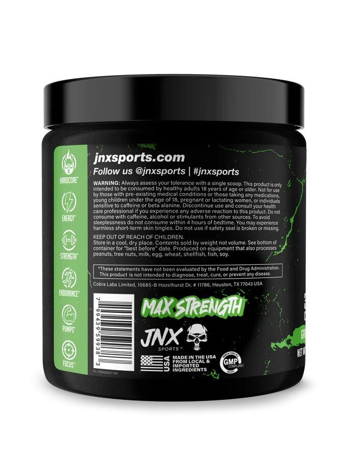 JNX Sports, The Shadow, Pre Workout, Green Apple, 270g, 30 Servings