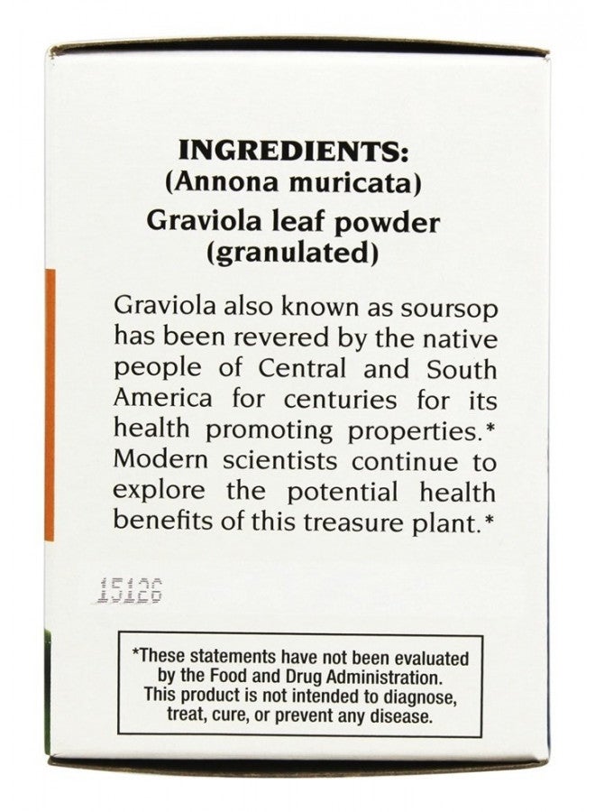 BIO NUTRITION INC. Graviola Tea 30 Bag, 0.02 Pound