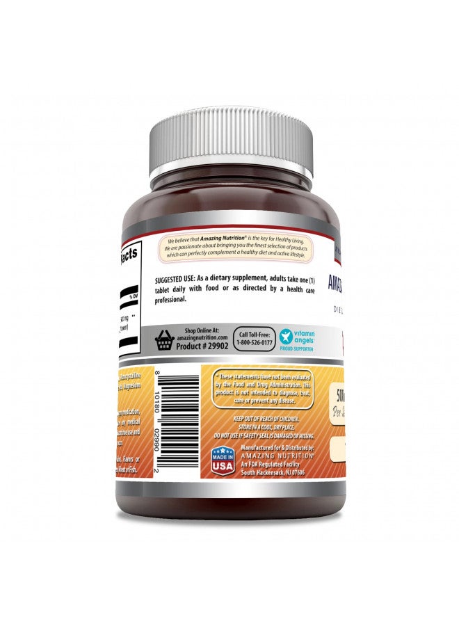 Amazing Formulas Rutin 500mg 100 Tablets Supplement | Non-GMO | Gluten Free | Made in USA