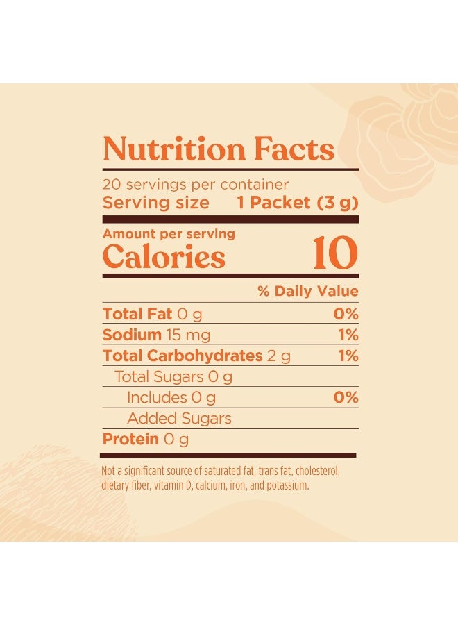 Lion's Mane Elixir Mushroom Coffee Alternative by Four Sigmatic | Organic Lion's Mane Mushroom Powder, Rhodiola & Rose Hips | Immune & Memory Support | Paleo | Pack of 20