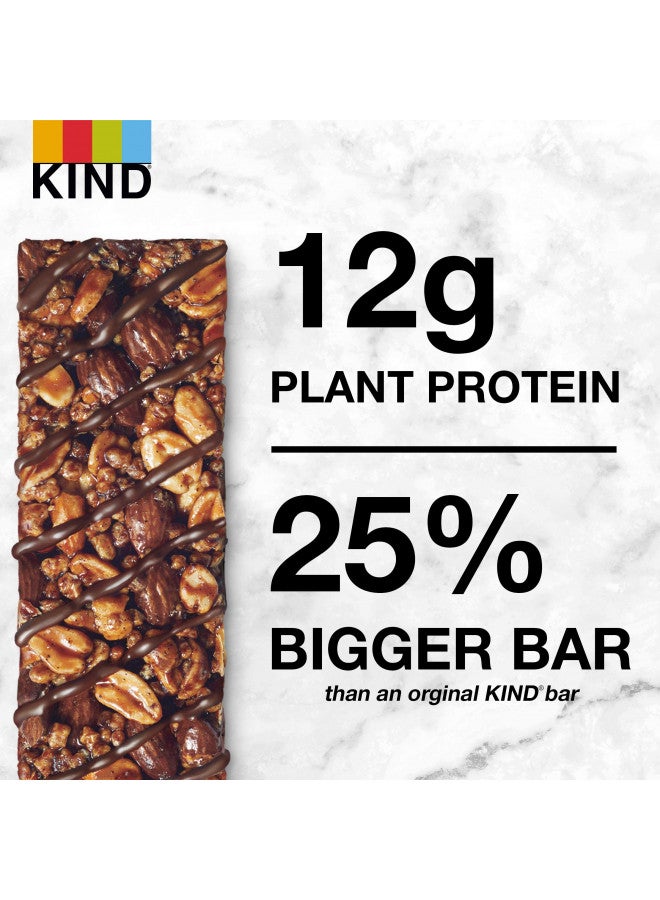 KIND Protein Bars, Double Dark Chocolate Nut, Gluten Free, 12g Protein,1.76oz, 12 count