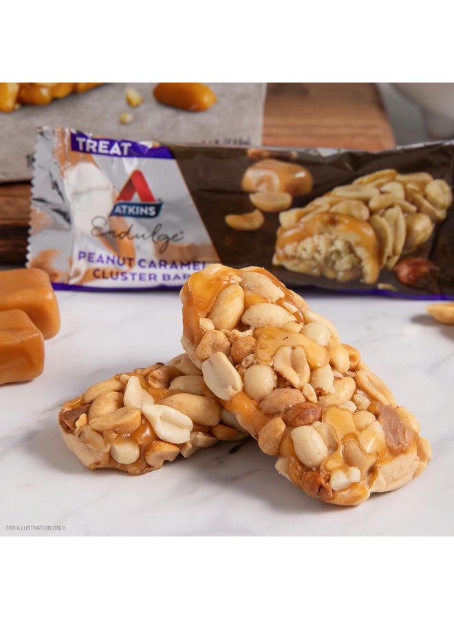 Atkins Endulge Bar Peanut Caramel Cluster -- 1.2oz 5 Bars