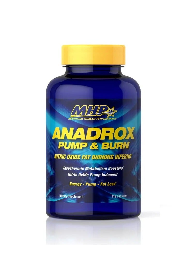 MHP, Anadrox, Pump & Burn, 112 Caps, 28 Servings