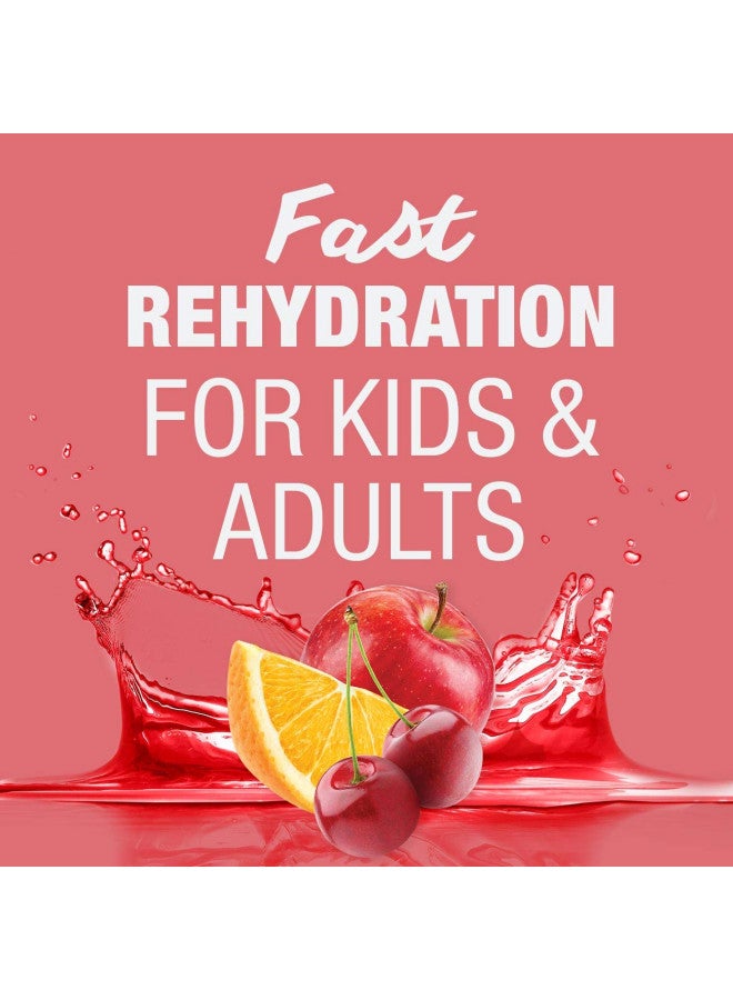 Pedialyte AdvancedCare Cherry Punch Electrolyte Solution, 33.8 Fl Oz Bottle