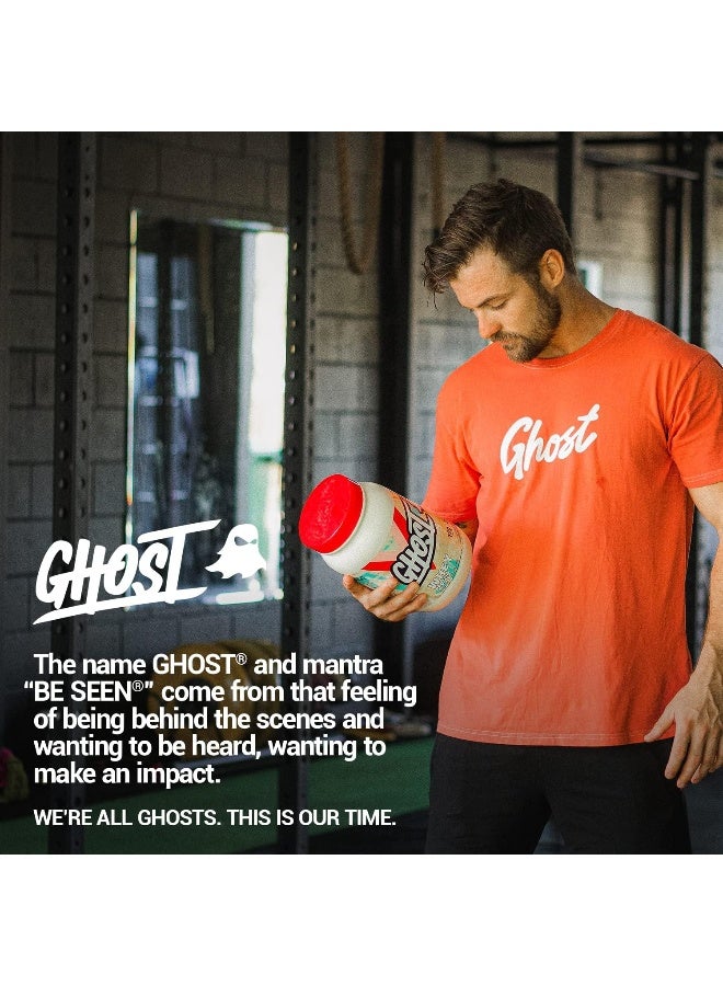 GHOST WHEY Protein Powder, Fruity Cereal Milk - 2lb, 25g of Protein - Whey Protein Blend - ­Post Workout Fitness & Nutrition Shakes, Smoothies, Baking & Cooking - Soy & Gluten-Free