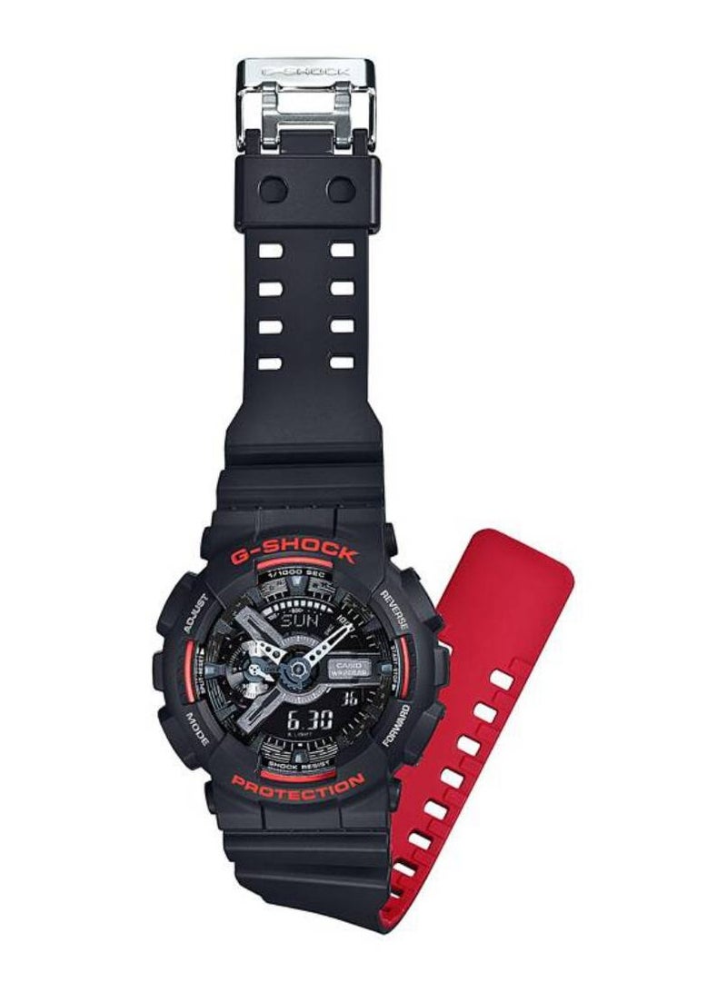 Analog+Digital Resin Band Watch GA-110HR-1A