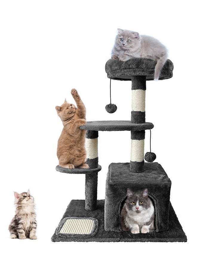 Cat Tree for Indoor Cats,Cat Tree Tower,Cat Bed,with Sisal Scratching Posts,Houses,Cats Activity Tower,Cat Furniture