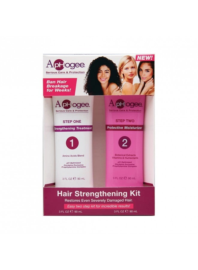 Aphogee Hair Strengthening Kit, 2 Count, 6 Fl.Oz