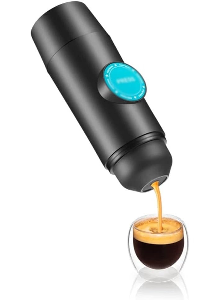 2 in 1 Capsule Ground Mini Espresso Portable Coffee Maker Hot and Cold Extraction