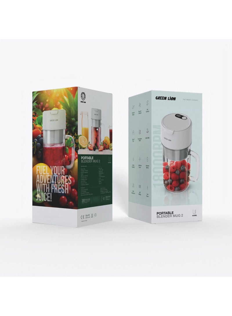 Portable Blender Mug 2 - White