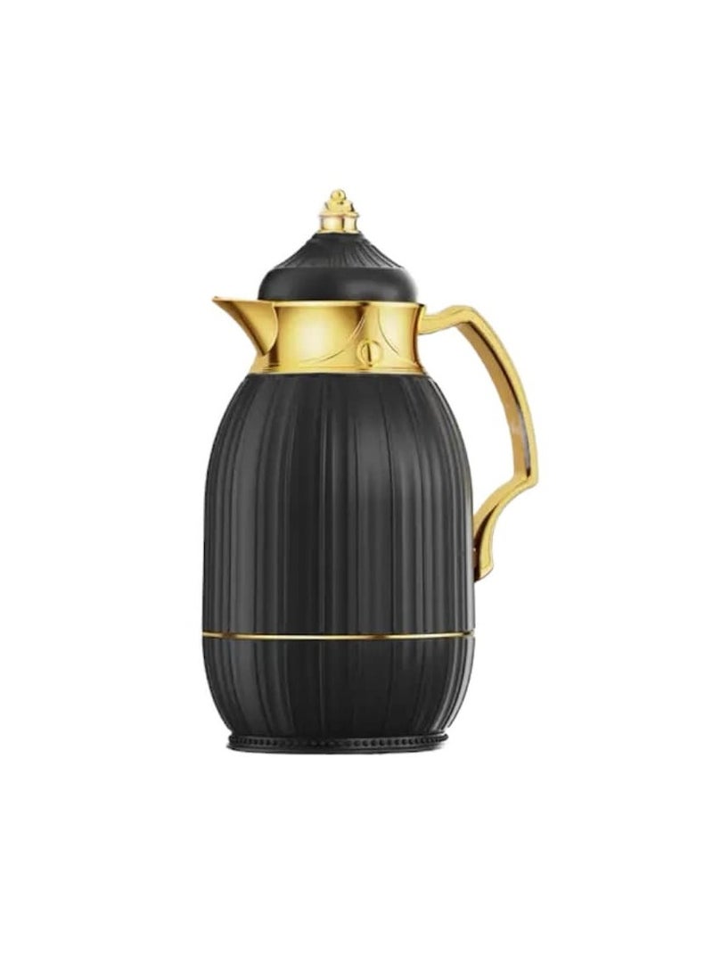 Arabian Coffee Pot Vacuum Flask With PP Body And Insulated Liner Elegant Thermal Carafe For Hot And Cold Drinks Durable Easy Pour Leak Proof Design