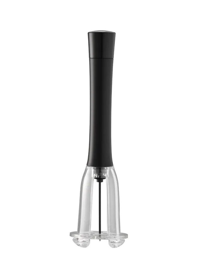 Manual Wine Opener, Stainless Steel Corkscrew, Safe Pumping Technology, Cork Removal with Micro Needle Hole, Black