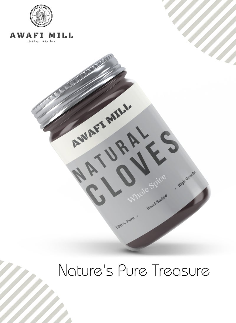Awafi Mill Natural Whole Cloves Spice | Premium Aromatic Spice for Enhancing Flavors in Cooking and Baking