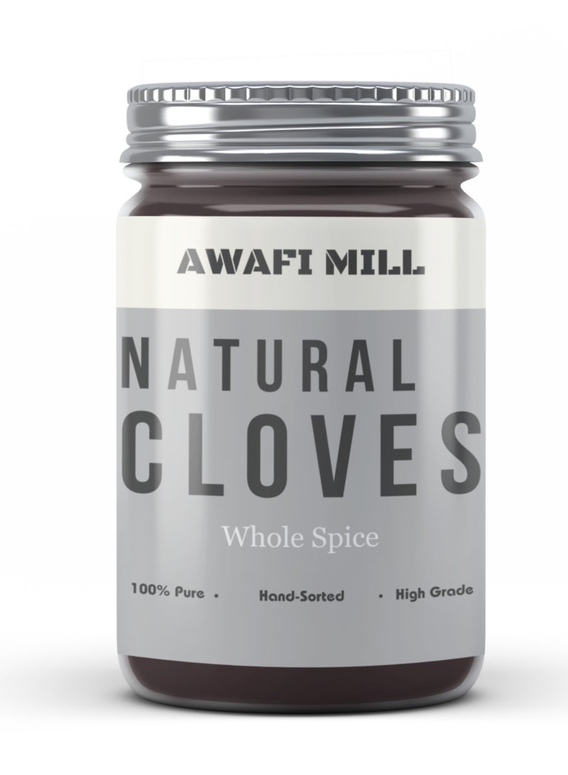 Awafi Mill Natural Whole Cloves Spice | Premium Aromatic Spice for Enhancing Flavors in Cooking and Baking