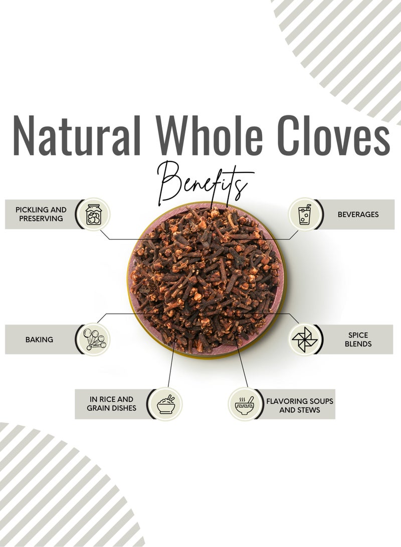 Awafi Mill Natural Whole Cloves Spice | Premium Aromatic Spice for Enhancing Flavors in Cooking and Baking
