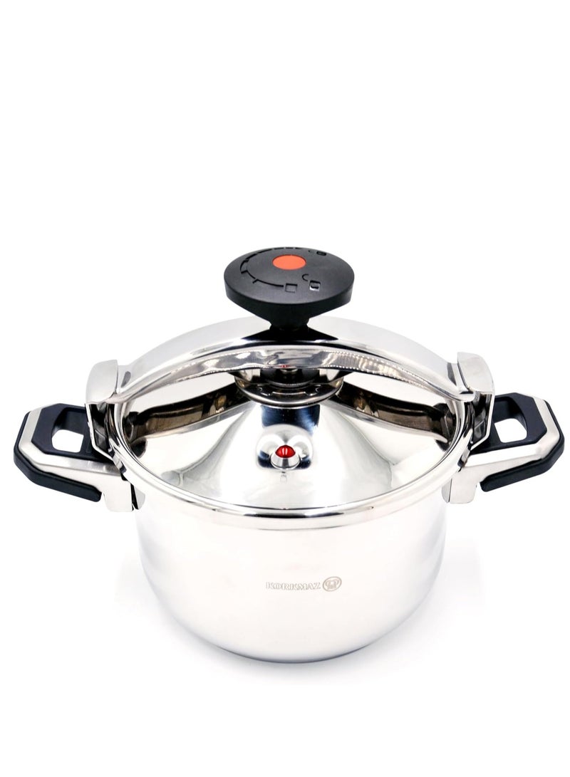 Korkmaz Pressa Stainless Steel Pressure Cooker 5L