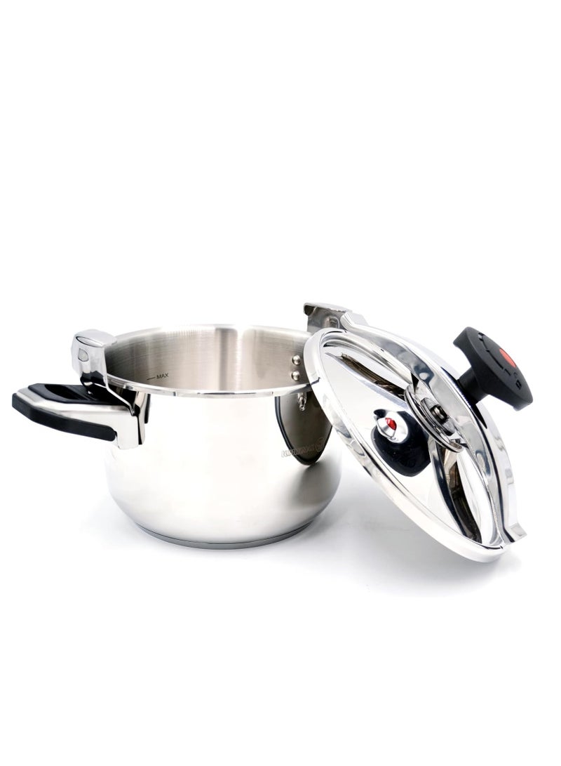 Korkmaz Pressa Stainless Steel Pressure Cooker 7L