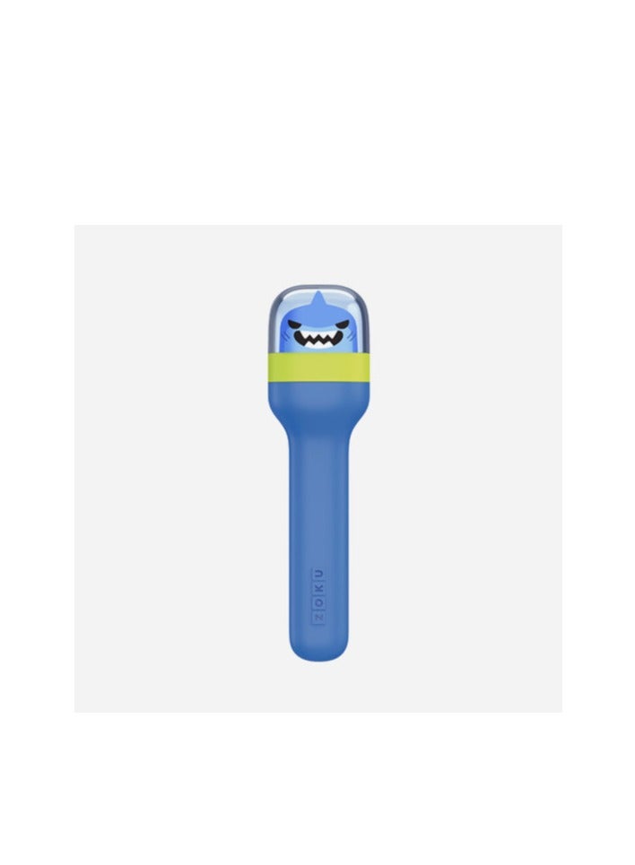 Zoku Pocket Neatly Nesting Set of 3 Utensils has a Spoon, Fork and Knife, Made of Durable Stainless Steel and Stow. BPA and Dishwasher Free. Shark