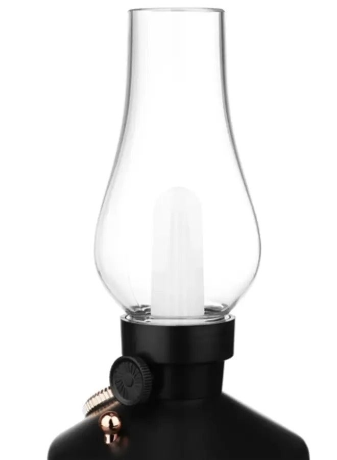 ELTRAZONE LA-0621-BLACK Ultrasonic LED Air Humidifier - Night Light Function, Quiet Operation, and Stylish Design