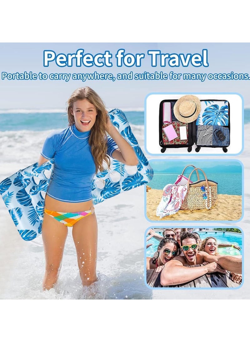 Pool float for adult,Pool Lounger Float,Water Lounger Pool Chair Lounge,Inflatable Pool Hammock Float 21-Cooling Holes, Floating Mat Swimming Pool Floats Toys for Pool Party, Beach, Lake,pink