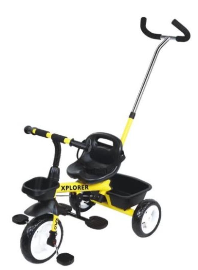 Explorer Tricycle - Yellow JY-T03