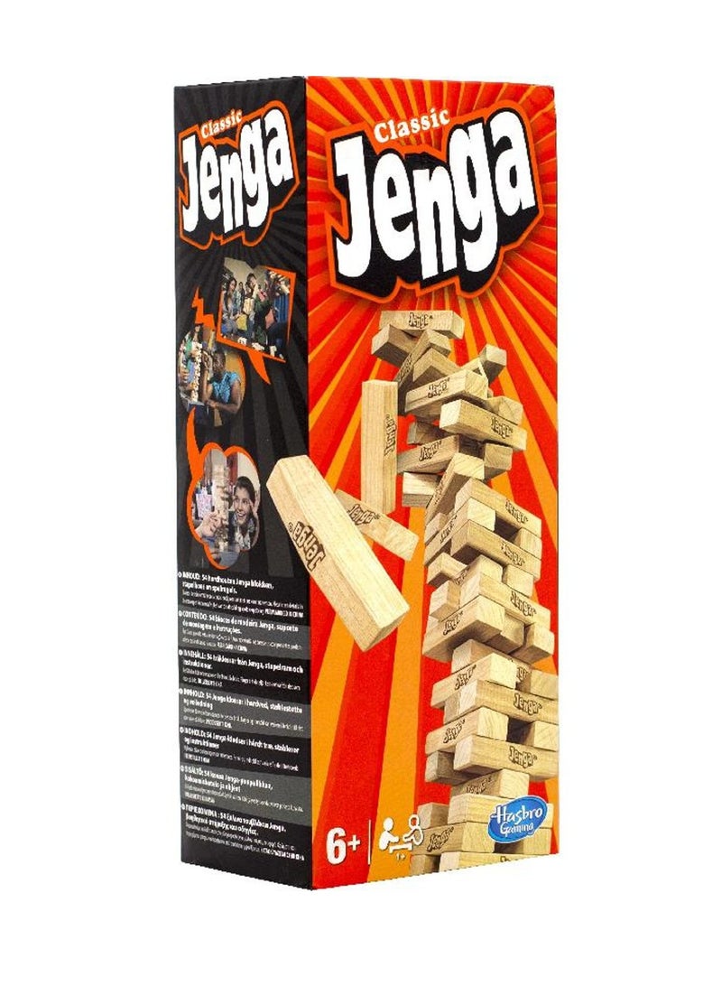 Hasbro Jenga Classic Strategy Game