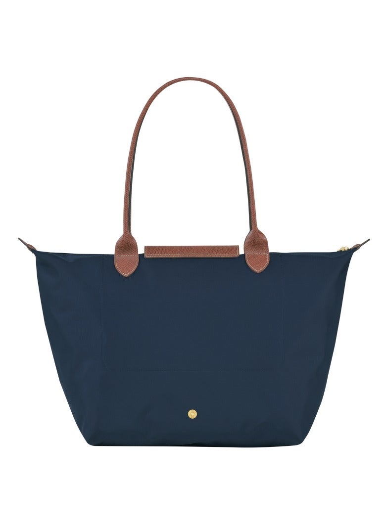 women's large tote bag, handbag, shoulder bag, navy blue classic style Topic