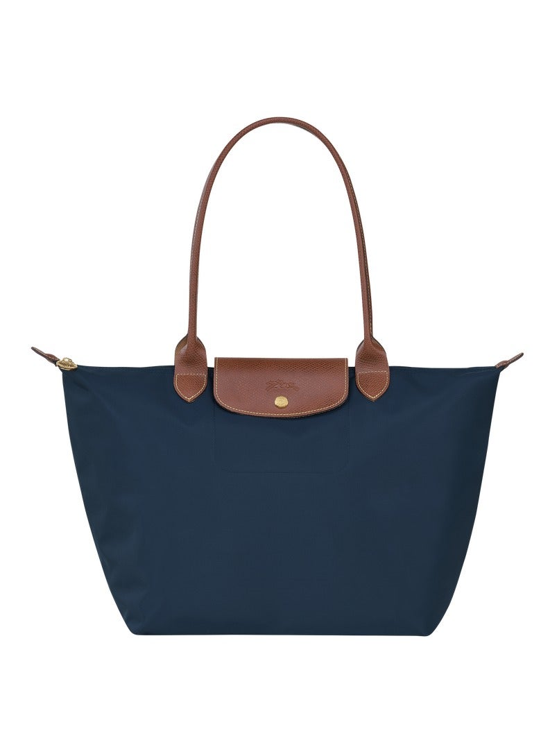 women's large tote bag, handbag, shoulder bag, navy blue classic style Topic