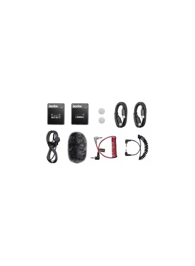 Single 2.4GHz Wireless Microphone System for cameras - MoveLink II M1