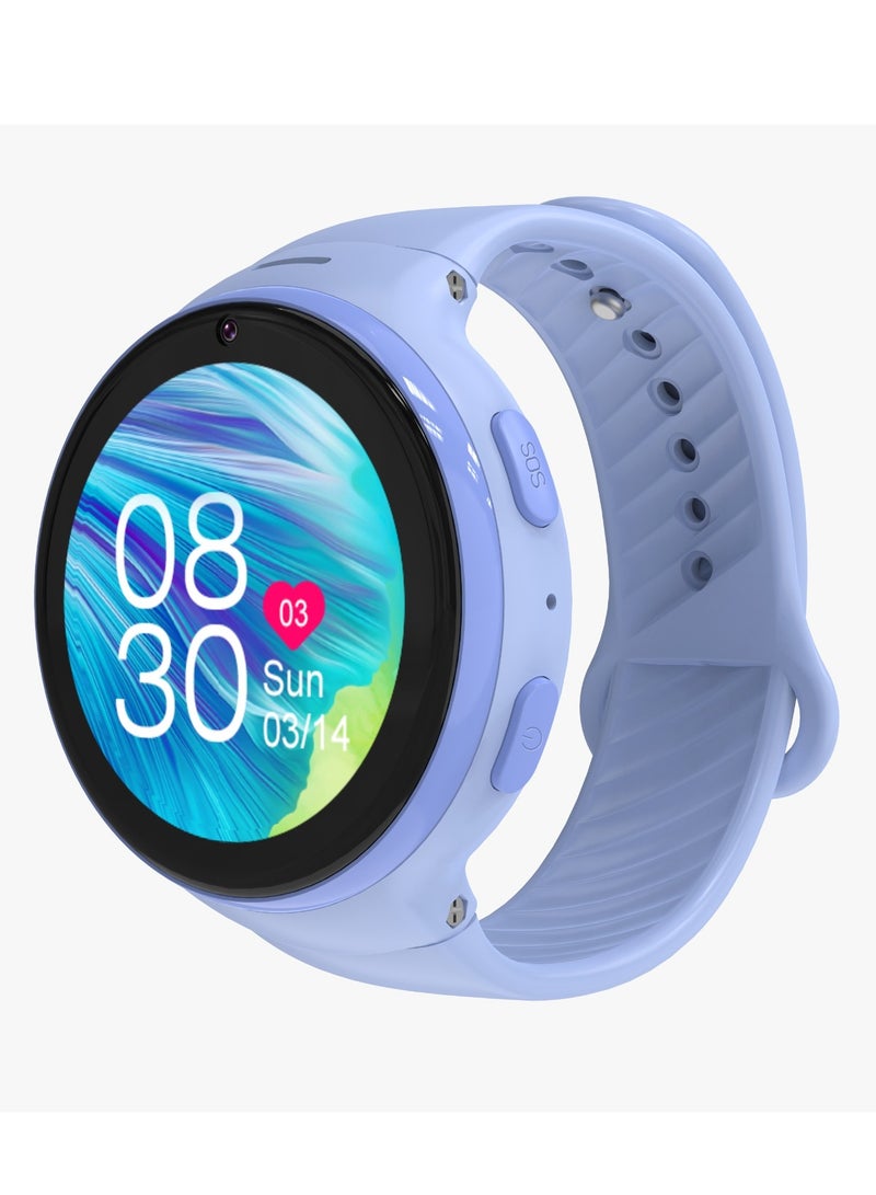 4G Smart Watch for Kids with GPS and JuniCare app and WhatsApp / IP65 Water Resistant / 1.3