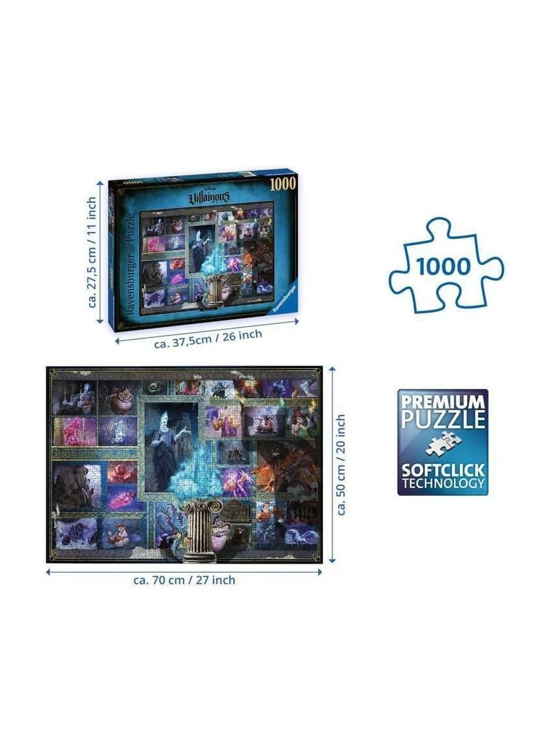 Ravensburger Disney Villainous: Hades 1000 Piece Jigsaw Puzzle for Adults