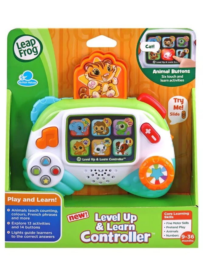 Level Up And Learn Controller (Green), Learning Toy With Sounds And Colours, Educational Toy For Kids