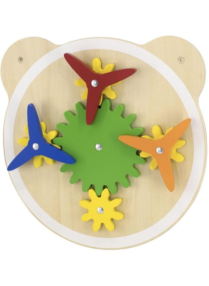 Wooden Wall Toy-Turning Windmill Age 3yrs+