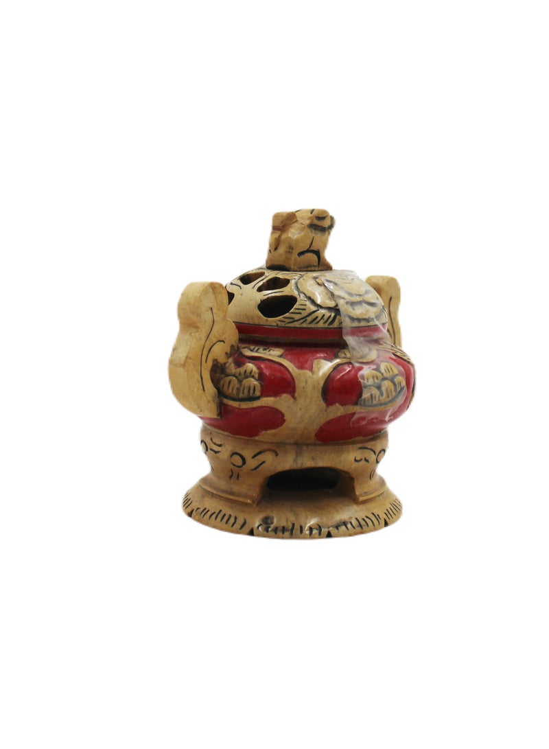 Incense Holder made of Vietnam Mineral Arts Stone Work